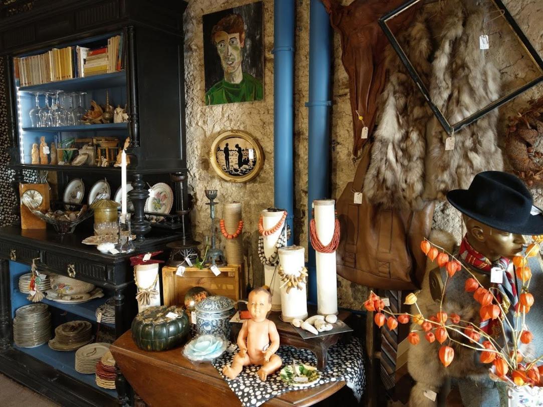 Maison D'Hotes "Les Volets Verts" Et Sa Brocante Ecueille 외부 사진